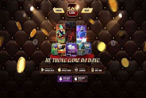 Hệ thống game đa dạng