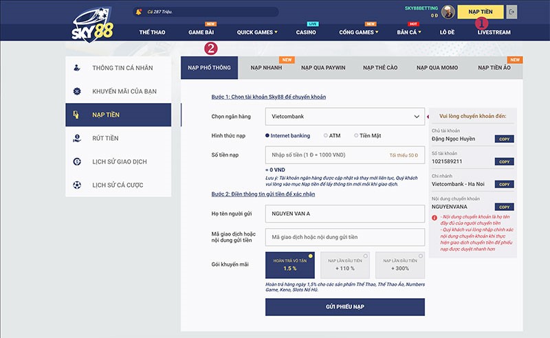 SKY88 - Đẳng cấp của nhà cái cá cược trực tuyến hàng đầu thị trường