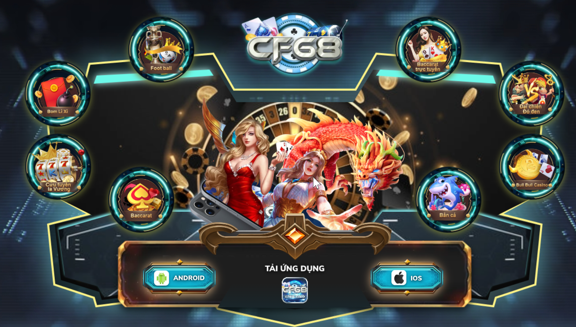 CF68 – Cổng game đổi thưởng uy tín ưu điểm vượt trội hiện nay